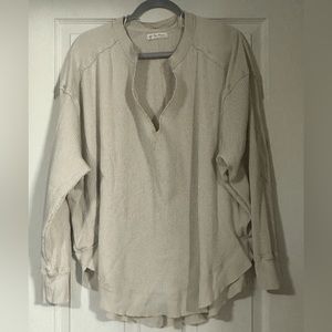 Free People thermal tshirt